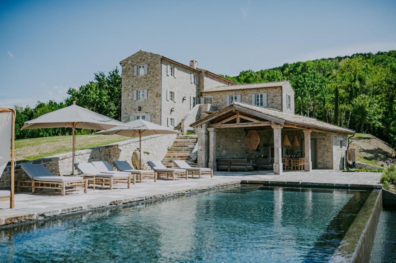 Luxury Estate With 6 Hectares Land Near Hilltop Town Motovun Kaldir Exterior foto