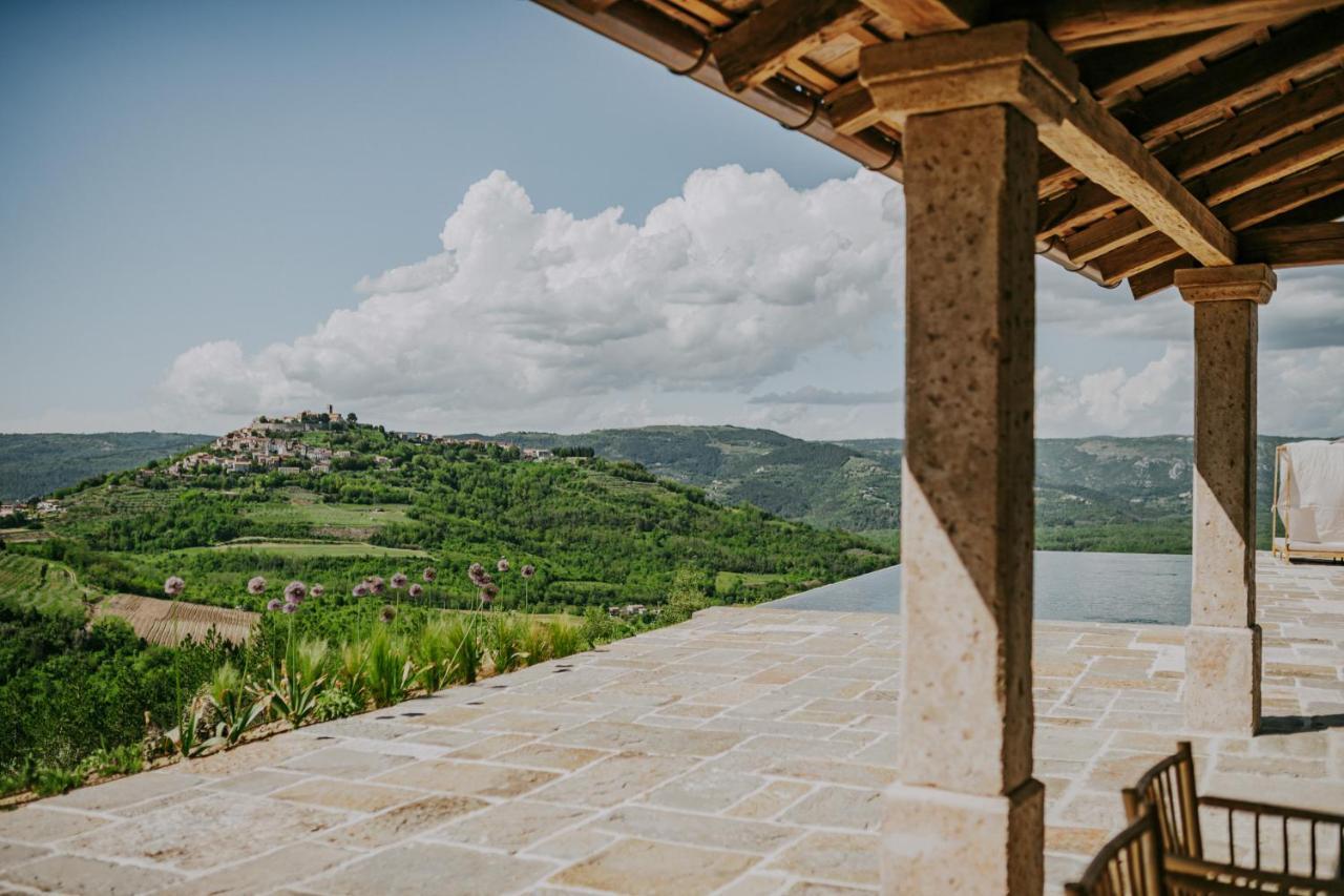 Luxury Estate With 6 Hectares Land Near Hilltop Town Motovun Kaldir Exterior foto